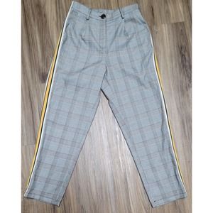 Cotton Candy LA Plaid Pants w/Stripe